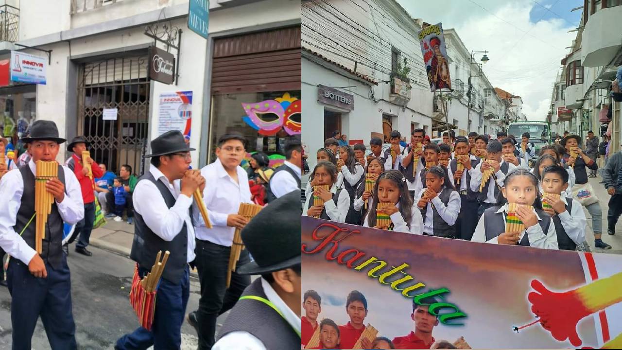  Festival de Sikuris en el Carnaval Grande de Sucre