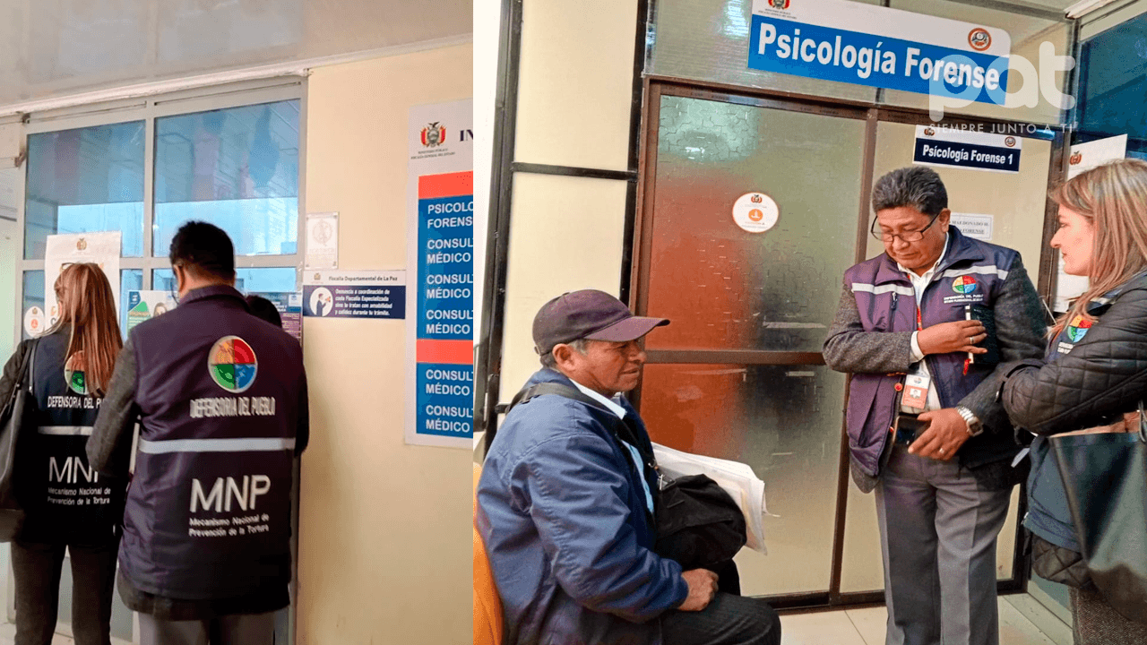 El Alto: Defensoría del pueblo realiza verificativo nacional en el IDIF para evaluar su funcionamiento