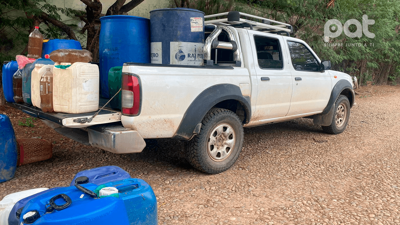 Incautan 3000 litros de diésel y 2000 litros de gasolina en el norte integrado
