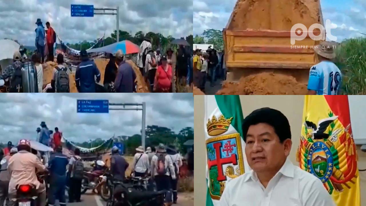  Ministro de Obras Públicas insta a Parlamentarios a resolver bloqueo en Yapacaní