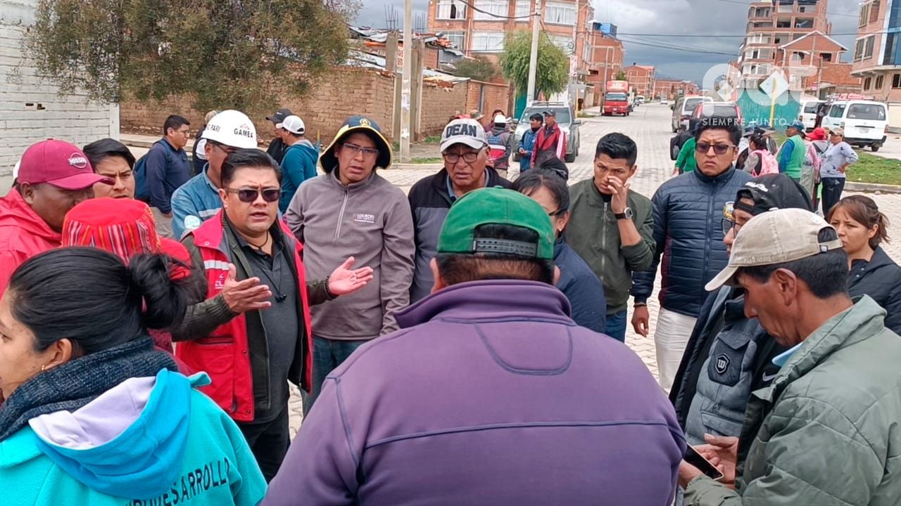 Emergencia por lluvias en El Alto: Autoridades y vecinos trabajan para mitigar daños