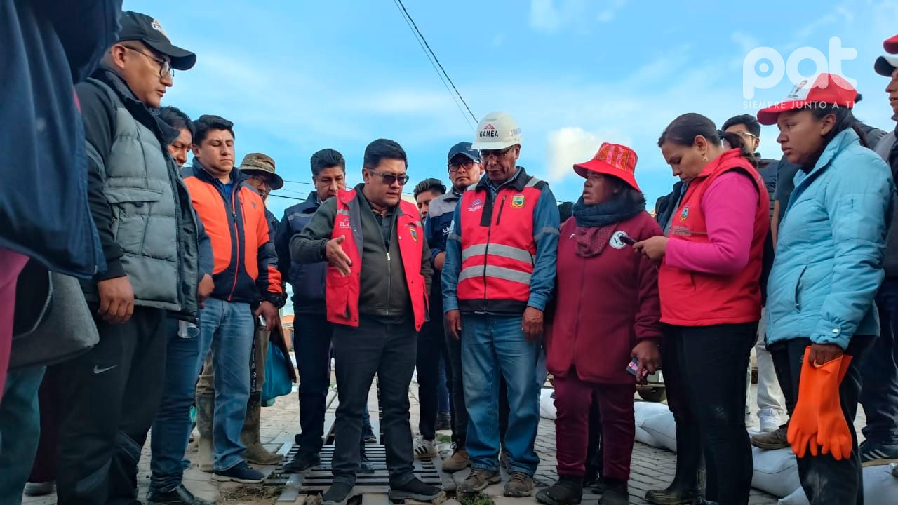 Alcaldías de El Alto y Achocalla acuerdan medidas preventivas tras tragedia por lluvias