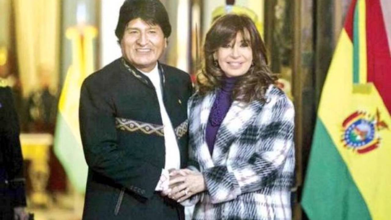 Evo Morales envía sus felicitaciones a Cristina Kirchner 