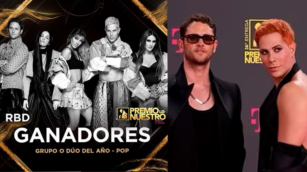 Integrantes de RBD en Premios Lo Nuestro 2024: "Nos dieron boletos equivocados"