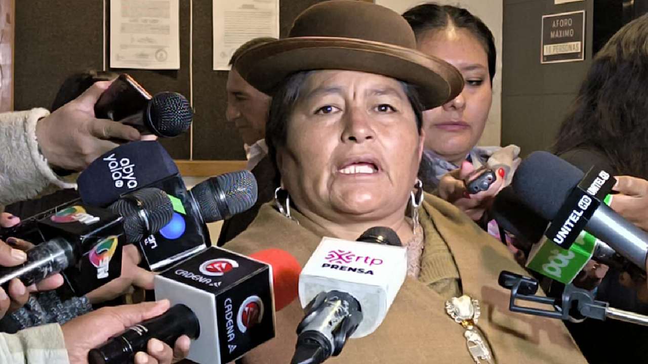 Gloria Callizaya, Diputada MAS: "No permitirá que oposición suba a testera"