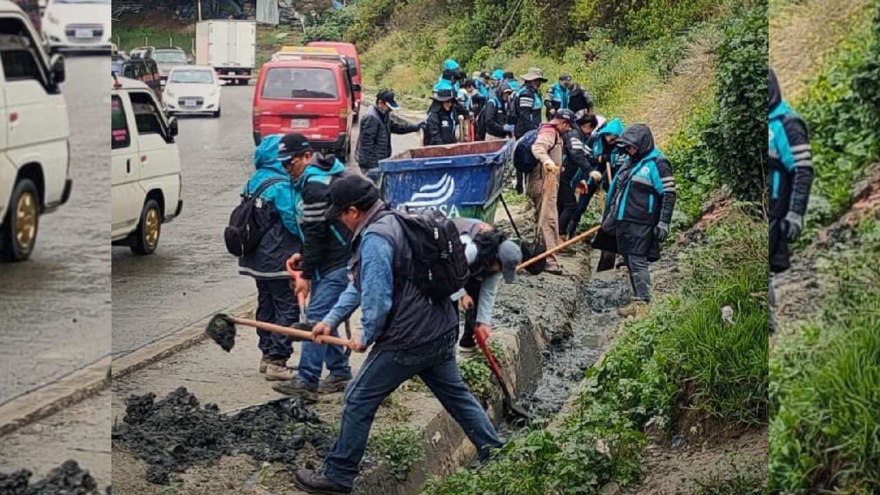 Secretaría de gestión ambiental responde a emergencias en periférica con despliegue de personal de emergencia