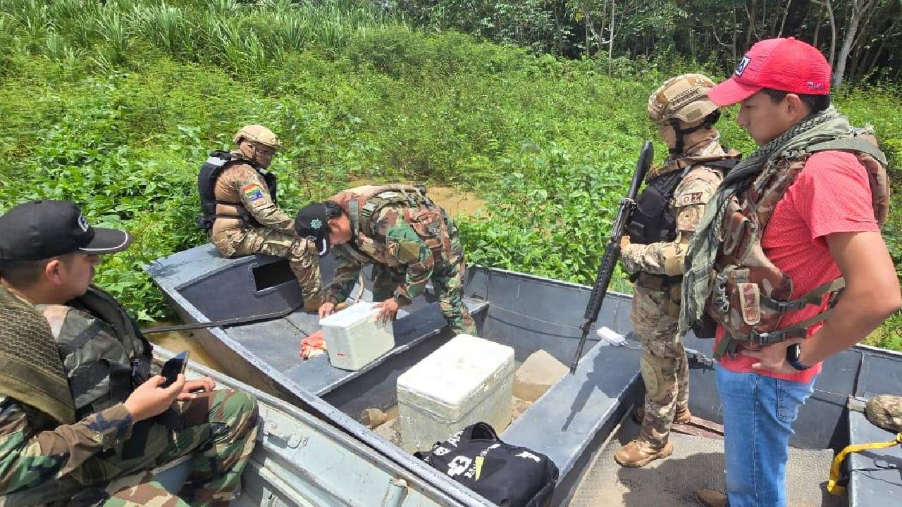 Desarticulan importante red de narcotráfico en Guayaramerín, Beni