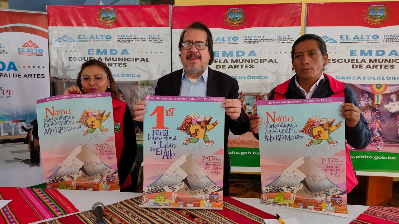 Primera Feria del Libro de El Alto celebrará la producción literaria local con 15 escritores destacados