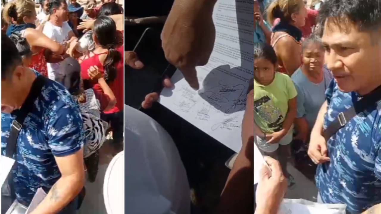 Socios de SAJUBA marcharon hoy en contra del tarifazo de alcantarillado 