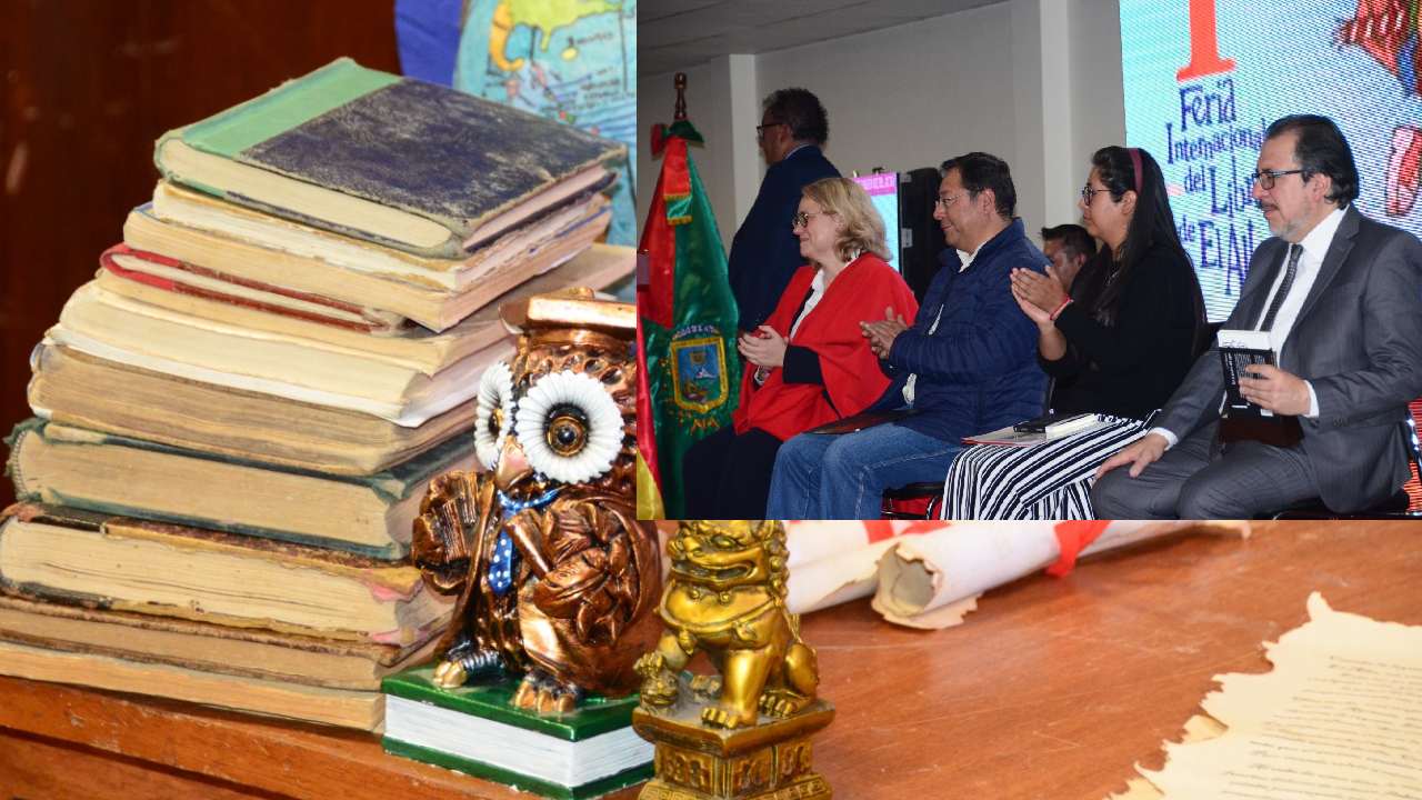 El Alto se sumerge en la lectura con su inédita feria internacional del libro