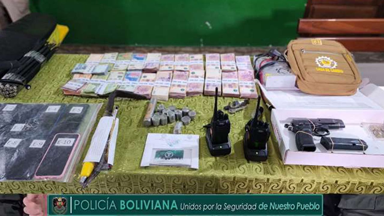 Aprehendidos por robar Bs 300 mil en Yacuiba