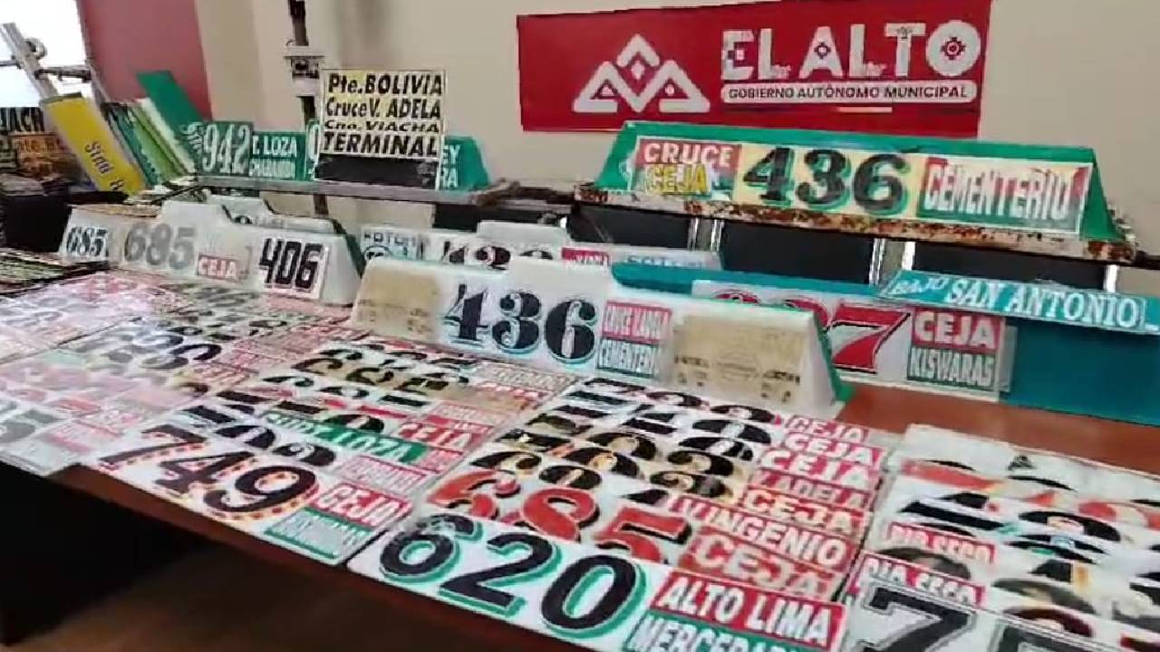 Autoridades de El Alto refuerzan operativos de control en el transporte público
